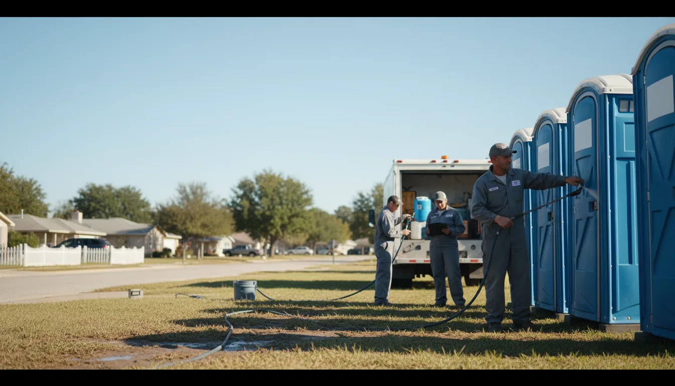 Long-Term Portable Toilet Rental in Omer, MI near me